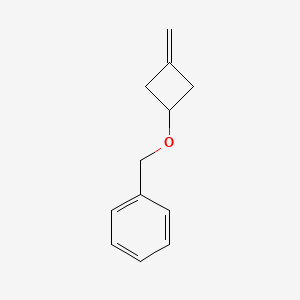 Benzene, [[(3-methylenecyclobutyl)oxy]methyl]-