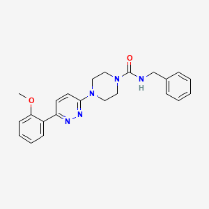 N-benzyl-4-[6-(2-methoxyphenyl)pyridazin-3-yl]piperazine-1-carboxamide