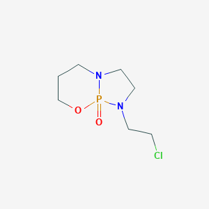 molecular formula C7H14ClN2O2P B032092 1-(2-氯乙基)四氢-1H,5H-[1,3,2]二氮杂磷杂茂[2,1-b][1,3,2]氧杂磷杂茂 9-氧化物 CAS No. 64724-10-3