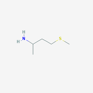 4-(Methylsulfanyl)butan-2-amine