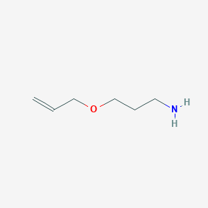molecular formula C6H13NO B3209514 3-(Prop-2-en-1-yloxy)propan-1-amine CAS No. 105939-61-5