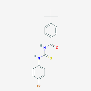 N-[(4-bromophenyl)carbamothioyl]-4-tert-butylbenzamide