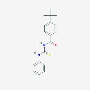 4-tert-butyl-N-[(4-methylphenyl)carbamothioyl]benzamide