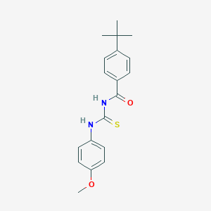 4-tert-butyl-N-[(4-methoxyphenyl)carbamothioyl]benzamide