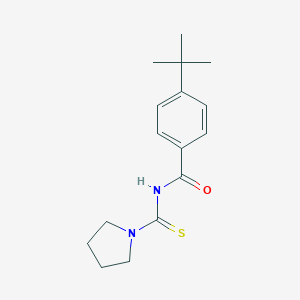 4-tert-butyl-N-(pyrrolidine-1-carbothioyl)benzamide