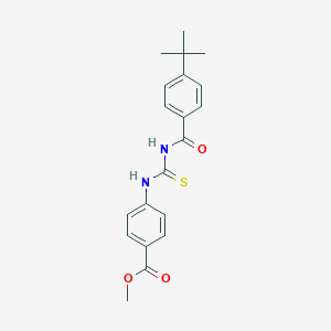 Methyl 4-({[(4-tert-butylbenzoyl)amino]carbothioyl}amino)benzoate