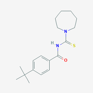 N-(1-azepanylcarbothioyl)-4-tert-butylbenzamide