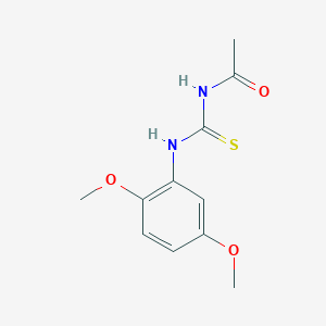 N-[(2,5-dimethoxyphenyl)carbamothioyl]acetamide