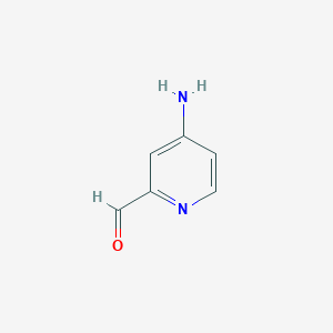 molecular formula C6H6N2O B3210068 4-Aminopicolinaldehyde CAS No. 1060809-62-2