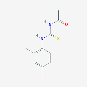molecular formula C11H14N2OS B321012 N-[(2,4-dimethylphenyl)carbamothioyl]acetamide 