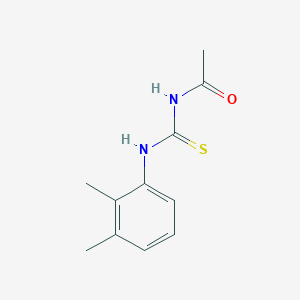 molecular formula C11H14N2OS B321013 N-acetyl-N'-(2,3-dimethylphenyl)thiourea 
