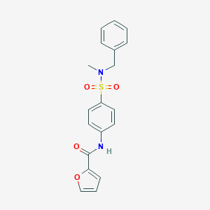 N-(4-{[benzyl(methyl)amino]sulfonyl}phenyl)-2-furamide