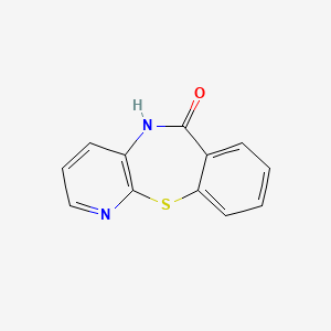 molecular formula C12H8N2OS B3210222 pyrido[2,3-b][1,4]benzothiazepin-6(5H)-one CAS No. 106515-31-5