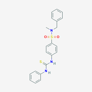 4-[(anilinocarbothioyl)amino]-N-benzyl-N-methylbenzenesulfonamide