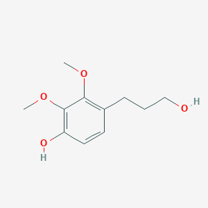 4-(3-Hydroxypropyl)-2,3-dimethoxyphenol