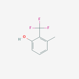 molecular formula C8H7F3O B3210437 3-Methyl-2-(trifluoromethyl)phenol CAS No. 106877-37-6
