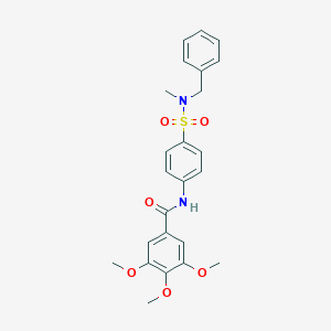 N-(4-{[benzyl(methyl)amino]sulfonyl}phenyl)-3,4,5-trimethoxybenzamide