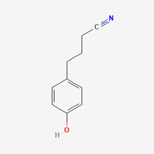 molecular formula C10H11NO B3210585 4-(4-Hydroxyphenyl)butanenitrile CAS No. 107223-68-7