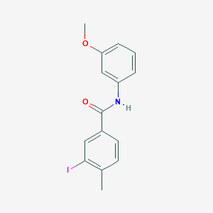 3-iodo-N-(3-methoxyphenyl)-4-methylbenzamide