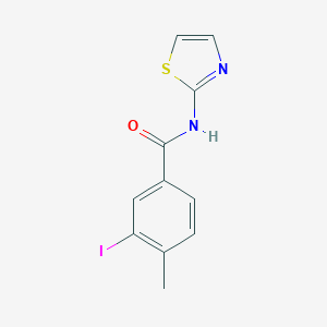 3-iodo-4-methyl-N-(1,3-thiazol-2-yl)benzamide