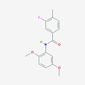 N-(2,5-dimethoxyphenyl)-3-iodo-4-methylbenzamide