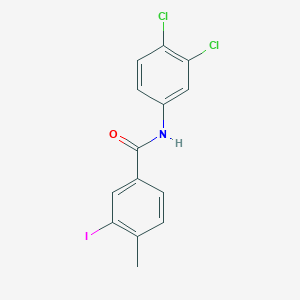 N-(3,4-dichlorophenyl)-3-iodo-4-methylbenzamide