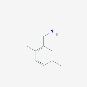 [(2,5-Dimethylphenyl)methyl](methyl)amine