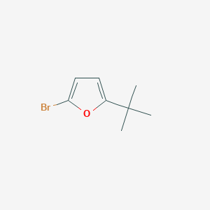 molecular formula C8H11BrO B3210804 2-Bromo-5-tert-butylfuran CAS No. 1080642-30-3