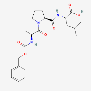 molecular formula C22H31N3O6 B3210812 Z-Ala-pro-leu-OH CAS No. 108074-19-7