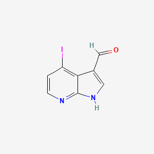 4-iodo-1H-pyrrolo[2,3-b]pyridine-3-carbaldehyde