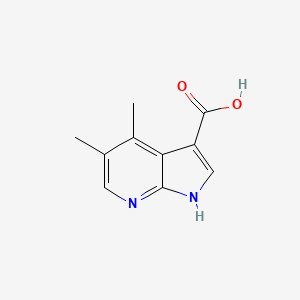 4,5-dimethyl-1H-pyrrolo[2,3-b]pyridine-3-carboxylic acid