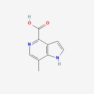 7-methyl-1H-pyrrolo[3,2-c]pyridine-4-carboxylic acid