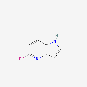 5-fluoro-7-methyl-1H-pyrrolo[3,2-b]pyridine