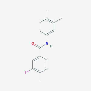 N-(3,4-dimethylphenyl)-3-iodo-4-methylbenzamide