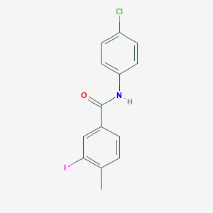 N-(4-chlorophenyl)-3-iodo-4-methylbenzamide