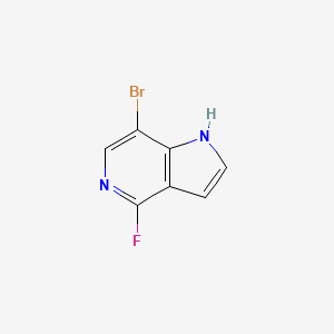 7-bromo-4-fluoro-1H-pyrrolo[3,2-c]pyridine