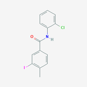 N-(2-chlorophenyl)-3-iodo-4-methylbenzamide