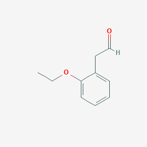 molecular formula C10H12O2 B3211005 2-(2-Ethoxyphenyl)acetaldehyde CAS No. 1082435-71-9