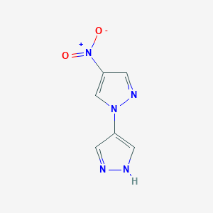4-nitro-1-(1H-pyrazol-4-yl)pyrazole