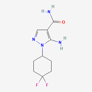5-Amino-1-(4,4-difluorocyclohexyl)-1h-pyrazole-4-carboxamide