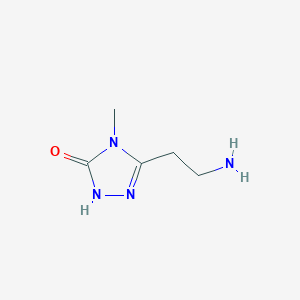 5-(2-aminoethyl)-4-methyl-2,4-dihydro-3H-1,2,4-triazol-3-one