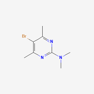 2-Pyrimidinamine, 5-bromo-N,N,4,6-tetramethyl-