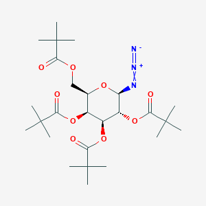 beta-D-Galactopyranosyl azide, 2,3,4,6-tetrakis(2,2-dimethylpropanoate)
