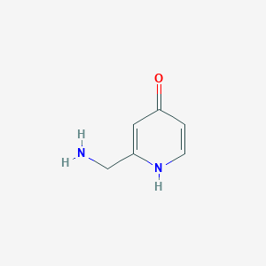 2-(Aminomethyl)pyridin-4-OL
