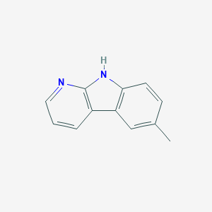 molecular formula C12H10N2 B3211174 6-Methyl-9H-pyrido[2,3-b]indole CAS No. 108349-67-3