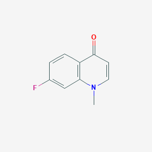 molecular formula C10H8FNO B3211196 7-Fluoro-1-methylquinolin-4(1H)-one CAS No. 108494-50-4