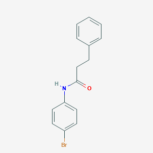 molecular formula C15H14BrNO B032112 N-(4-溴苯基)-3-苯基丙酰胺 CAS No. 316146-27-7