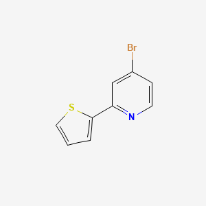 4-Bromo-2-(thienyl)pyridine