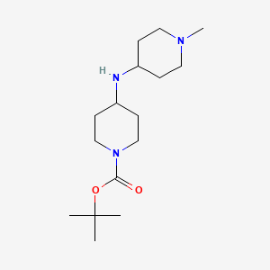 tert-Butyl 4-((1-methylpiperidin-4-yl)amino)piperidine-1-carboxylate