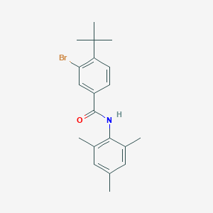 molecular formula C20H24BrNO B321137 3-bromo-4-tert-butyl-N-mesitylbenzamide 